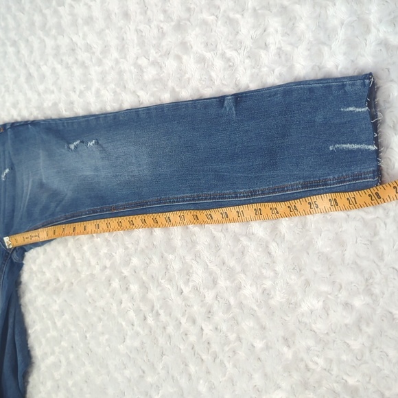 MATERNITY ~ Ripped Skinny Jeans ~ NWOT - Picture 8 of 9